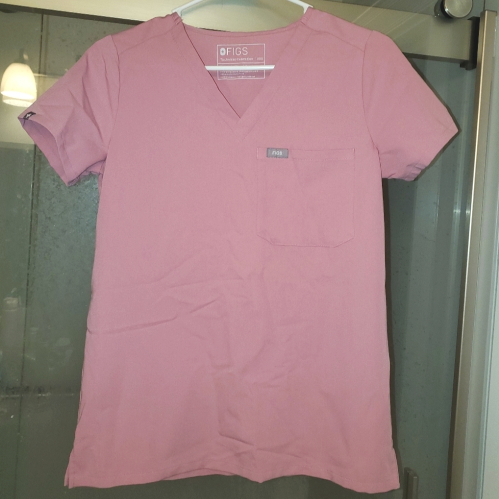 Figs Chalk Pink Catarina XXS